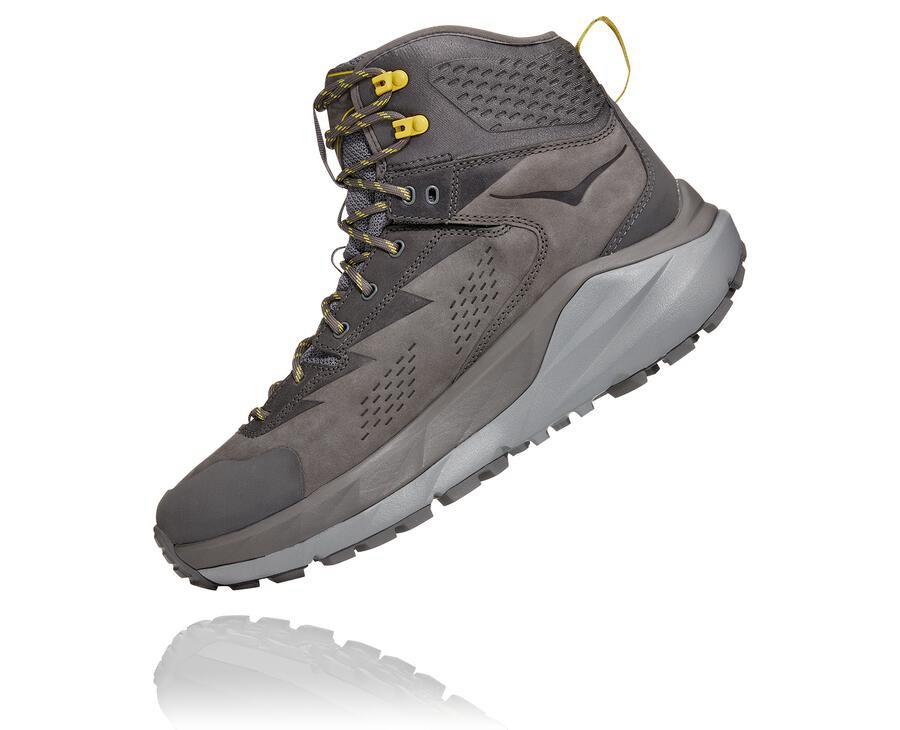 Hoka One One Turisticke Topanky Panske Siva - Kaha GORE-TEX - 15247-EPLD